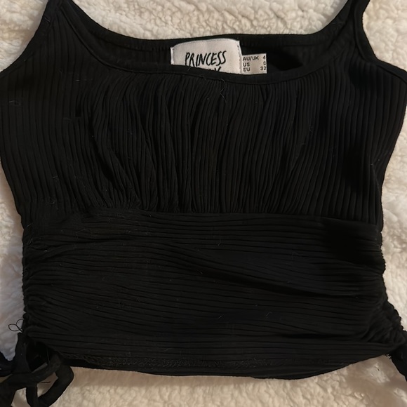 Black crop top, 0 - Picture 2 of 3